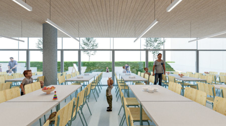 Prenova jedilnice OŠ Dobrova 2